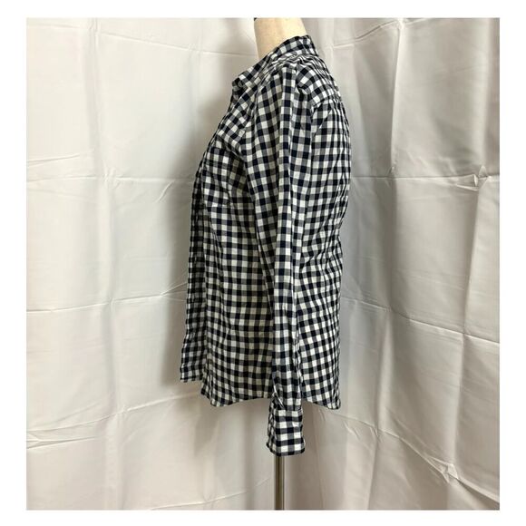 NWT J Crew Gingham lightweight cotton shirt in signature fit - Picture 3 of 6